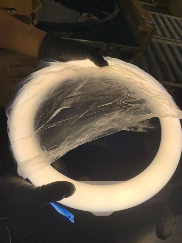 Photo 1 of ** USED/ COMPLETE ** MWE 360 Photo Booth Machine for Parties with Flight Case,RGB Strip Light,Software APP Remote Automatic 360 Spin Camera Video Booth for 4-6 People(39.4''+Flight Case)