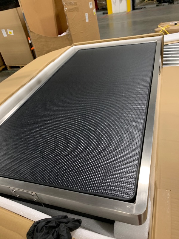 Photo 1 of ** NEW / OPEN INSPECTION ** KANIS Professional Electric Dog Grooming Table - Heavy Duty, Height Adjustable Pet Grooming Table w/Leveling Wheels, Grooming Arm, Anti Slip Tabletop & Tool Organizer/Dog Grooming Station (49", BLACK)