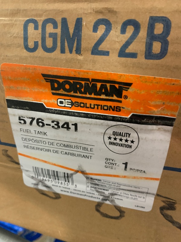 Photo 1 of ** USED ** Dorman 576-341 Steel Front Fuel Tank with Gaskets Included Compatible with Select Chevrolet / GMC Models