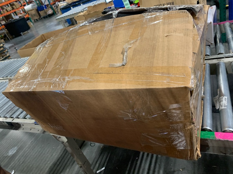 Photo 1 of ** SET 2 BOX / MISSING HARDWARE / USED**  Ball & Cast Swivel Accent Chair,360 Degree Soft Boucle Swivel Barrel Chair, Modern Upholstered Round Armchair,Teddy Channel Tufted Sofa Chair for Living Room Bedroom Office,White