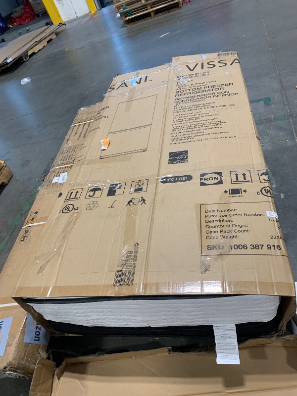 Photo 1 of ** USED/ PACKAGING  DIFFERENT BOX ** Avenco Twin Mattress, 12 Inch Medium Firm Twin Size Mattress in a Box, Hybrid Mattresses with Smarts™ Coil Pocket Springs for Motion Isolation, Strong Edge Support, CertiPUR-US Certified