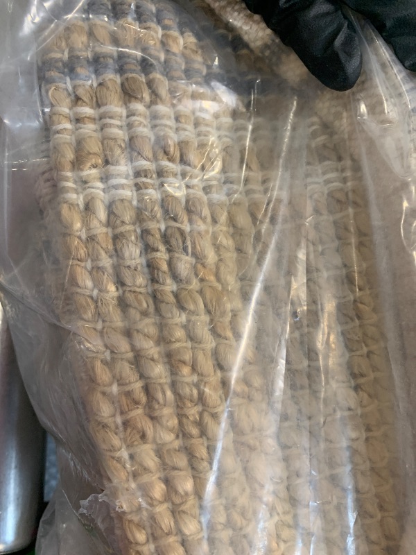 Photo 1 of ** USED** Loloi Chris Loves Julia Judy Collection JUD-02 Natural/Stone 7'-9" x 9'-9" Area Rug