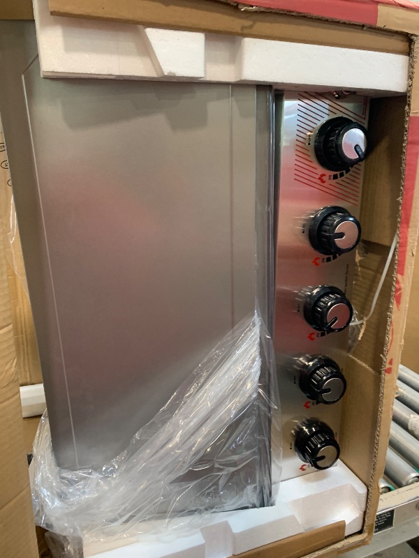 Photo 1 of ** NEW ** Royal Gourmet GA5401T 5 Burner Propane Gas Grill with Side Burner and Sear Burner, Stainless Steel Gas BBQ Grill with 61,000 BTUs Output for Barbecue Grilling & Backyard Cooking, Silver