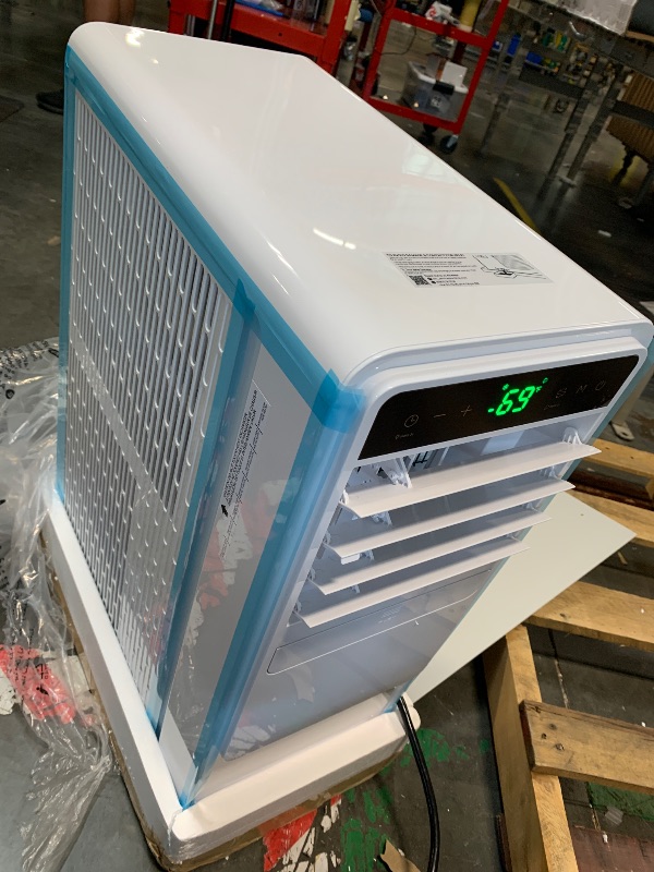 Photo 1 of ** TESTED FUNCTIONAL ** DOMANKI 12000 BTU Portable Air Conditioners for Room up to 500 sq.ft, 3-in-1 Free Standing Quiet Portable AC Unit with Fan & Dehumidifier, Remote Control, Sleep Mode/24h Timer, 4 Speed, Auto Swing