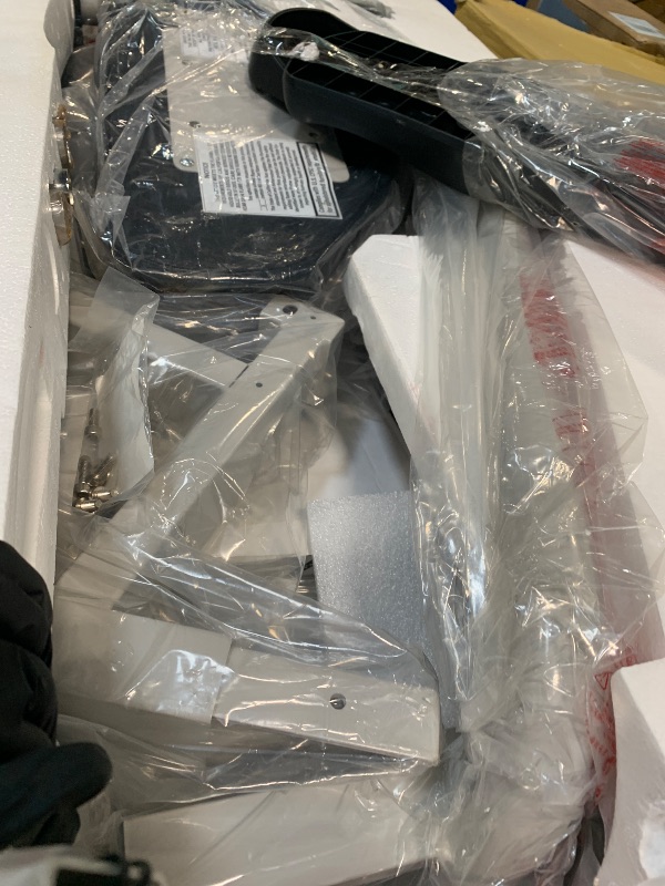 Photo 1 of ** NEW / UNTESTED ** Inverapy by Innova RCT2025 Recumbent Cross Trainer with Swivel Seat & Leg Harness, White/Gray/Black