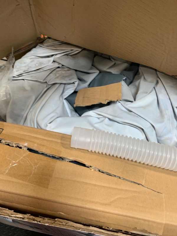 Photo 1 of ** VERY USED, STAINED BY MOISTURE ** Bestway Steel Pro MAX 14' x 33" Round Above Ground Pool Set | Includes 530gal Filter Pump