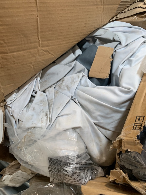 Photo 1 of ** VERY USED, STAINED BY MOISTURE ** Bestway Steel Pro MAX 14' x 33" Round Above Ground Pool Set | Includes 530gal Filter Pump