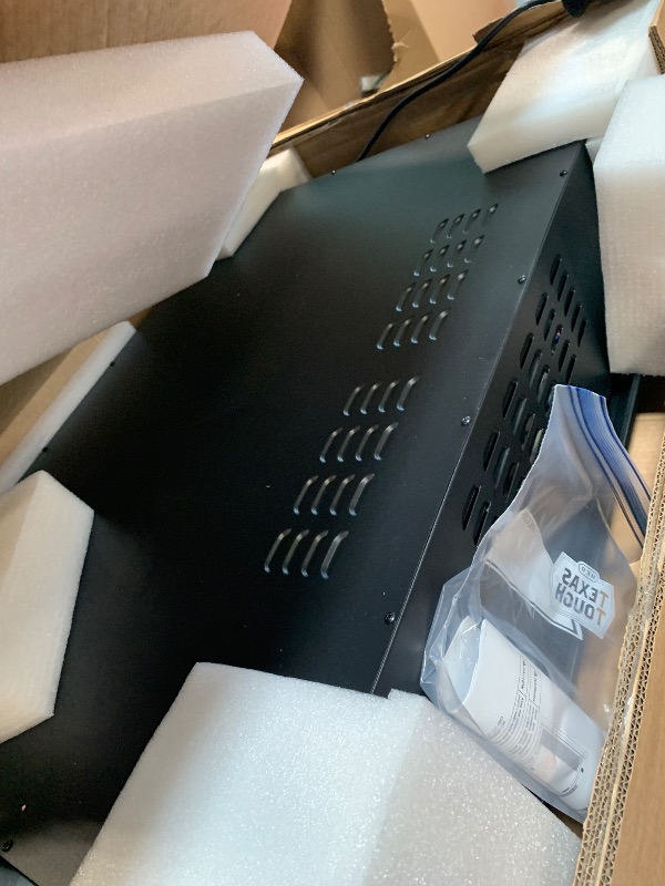 Photo 1 of ** NEW / TESTED FUNCTIONAL ** Benrocks 40'' Electric Fireplace Inserts with Glass Door, Electric Fireplace Heater with Fire Crackling Sound, Adjustable Top Light & Flame Speed, Overheating Protection, 750/1500W Black