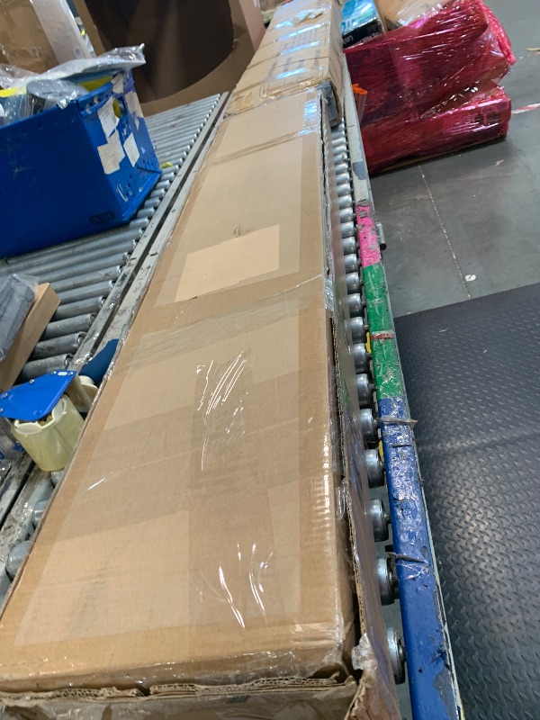 Photo 1 of ** NEW** Amazon Basics Smart Box Spring Bed Base, 5-Inch Height Mattress Foundation, Tool-Free Easy Assembly, Queen, 79"L x 59.5"W x 5"H, White