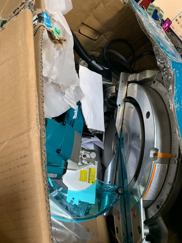 Photo 1 of ** USED / UNTESTED** Makita LS1019L 10" Dual-Bevel Sliding Compound Miter Saw with Laser