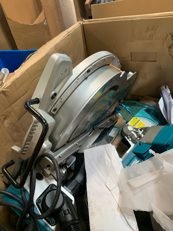 Photo 1 of ** USED / UNTESTED** Makita LS1019L 10" Dual-Bevel Sliding Compound Miter Saw with Laser