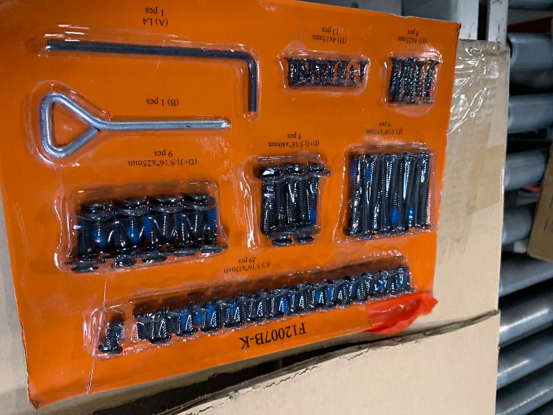 Photo 1 of ** FACTORY SEALED ** Novilla King Size Bed Frame with Adjustable Headboard Platform King Bed Frame Linen Fabric Upholstered Headboard, No Box Spring Needed, Noise-Free, Wooden Slats Support, Easy Assembly, Dark Grey