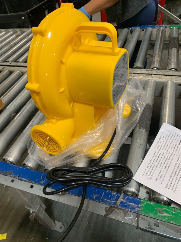 Photo 1 of ** NEW / TESTED BLOWER FUNCTIONAL ** Easyair Large Bounce House for Big Kids, 14.8 x 14.5 FT Inflatable Bouncer Jumper Slide with 650W Blower, Basketball Hoop, Throw Ball Game, Ball Pits