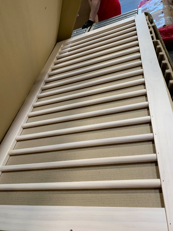 Photo 1 of ** NEW ** Babyletto Hudson 3-in-1 Convertible Baby Crib - GREENGUARD Gold Certified - Convertible Crib to Toddler Bed and Daybed - Baby Bed with 4 Adjustable Heights - Wooden Crib - Washed Natural