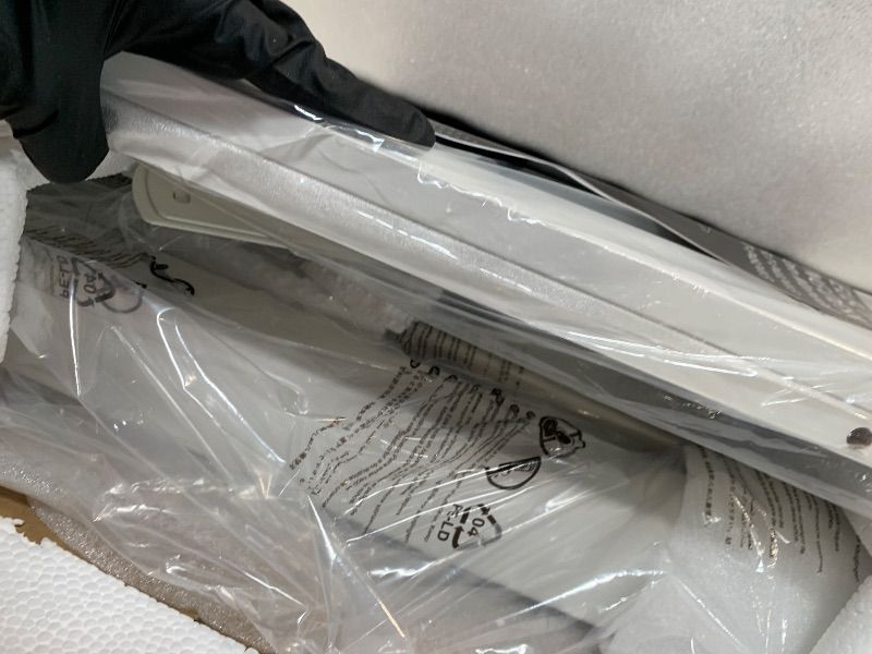 Photo 1 of ** USED ** Sweetcrispy Electric Standing Desk Adjustable Height, 40x24 Inch Sit Stand Up Home Office Desks Computer Workstation PC Work Table with 3 Memory Preset Splice Wood Board Metal Frame, White