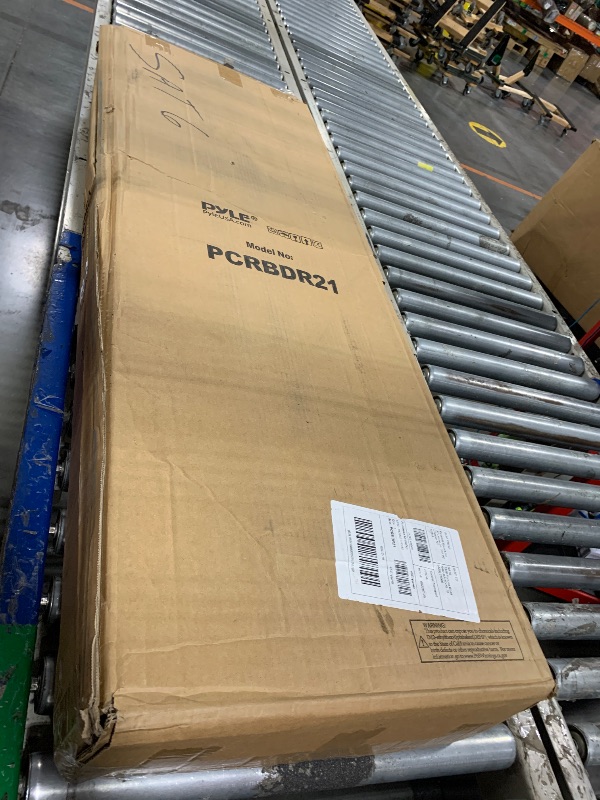 Photo 1 of ** USED** Pyle Car Vehicle Curbside Driveway Ramp - 4ft Heavy Duty Rubber Threshold Bridge Tracks Curb Ramps, 2 Pieces Set (for Car, Truck, Scooter, Bike, Motorcycle, Wheelchair Mobility), Black