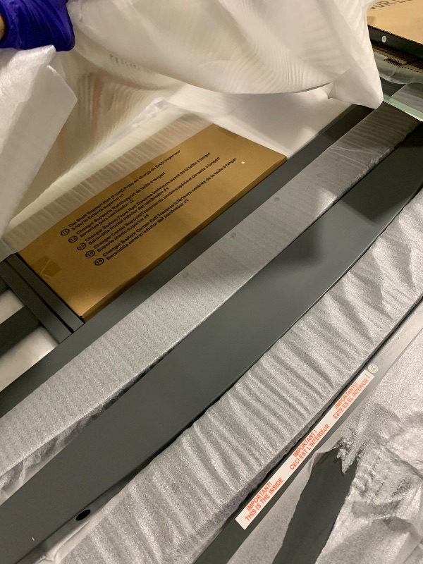 Photo 1 of ** NEW ** OPEN INSPECTION ** STORKCRAFT Portofino 4 In 1 Fixed Side Convertible Crib Changer, Gray