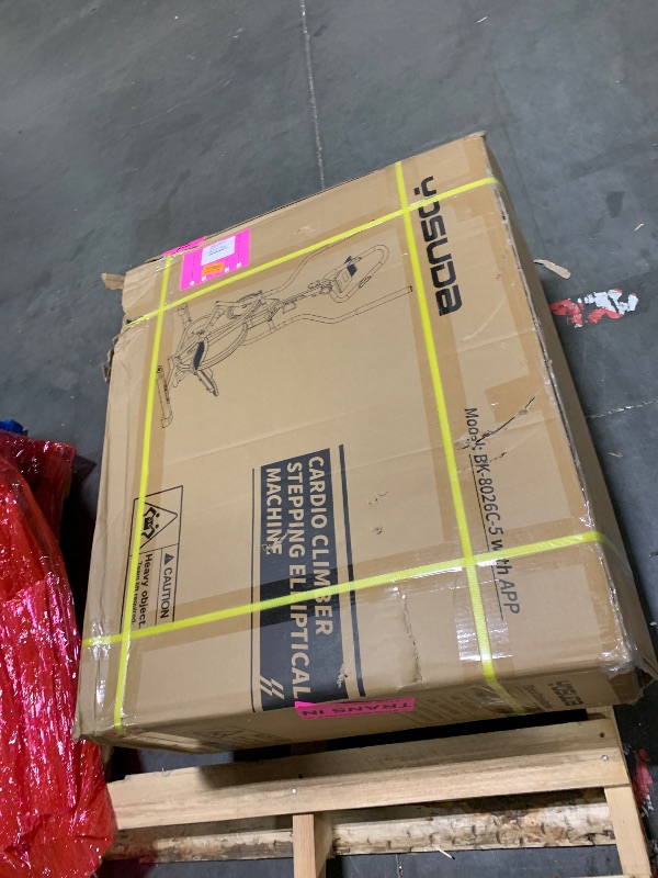 Photo 1 of ** NEW/ INCLUDED HARDWARE AND MANUAL  ** YOSUDA Elliptical Exercise Machine, 3-in-1 (Elliptical + Cardio Climber + Stair Stepper) Elliptical Machine for Home with 45°Incline, 15.5 in Stride, 16-Levals Resistance, Quiet Magnetic System