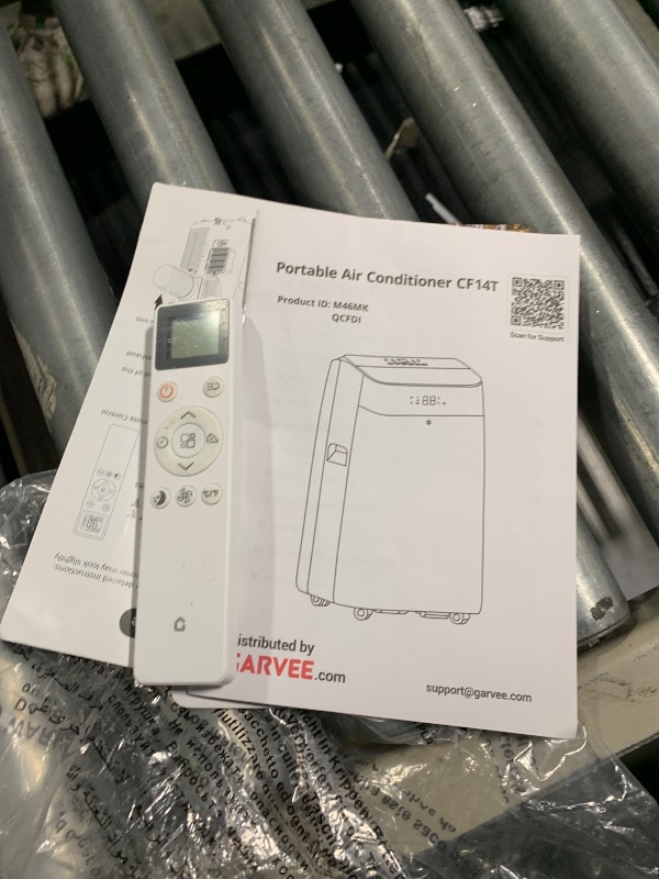 Photo 1 of ** USED / TESTED FUNCTIONAL ** 14000 BTU Portable Air Conditioners with Remote Control, 3-In-1 Free Standing AC Unit with Fan & Dehumidifier, Cools Room Up to 700 Sq.Ft, Smart/Sleep Mode,3 Speed,Auto Swing,24H Timer