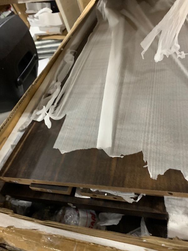 Photo 1 of ** USED/ DAMAGE MINOR ** Shintenchi Sideboard Buffet Cabinet with Storage,53.4" Large Kitchen Buffet Storage Cabinet with 3 Drawers and 4 Doors,Wood Farmhouse Sideboard with Adjustable Shelf for Kitchen, Living Room