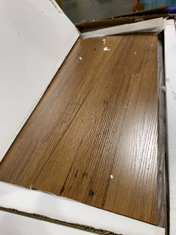 Photo 1 of ** USED** LITTLE TREE Dining Table for 6 People, Wooden Dining Table, Rectangle Table with Heavy Duty Legs, Modern Dining Table for Kitchen, Dining Room, Light Brown