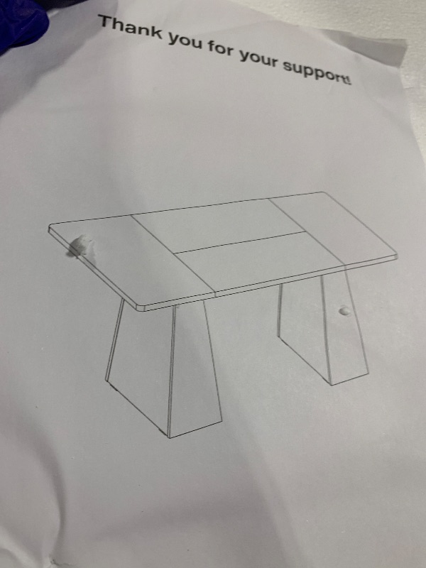 Photo 1 of ** USED** LITTLE TREE Dining Table for 6 People, Wooden Dining Table, Rectangle Table with Heavy Duty Legs, Modern Dining Table for Kitchen, Dining Room, Light Brown