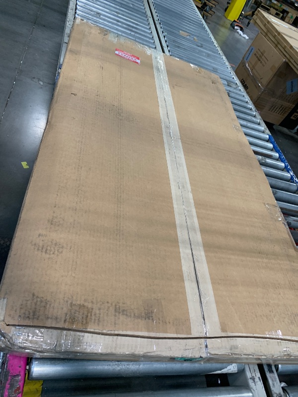 Photo 1 of ** USED** OfficeSimpli Washer Dryer Countertop, Made in USA, Non-Slip Pads, Easy Clean, Laundry Room Essentials and Decor, Washer Dryer Wood Top for Organization (Glacier White, Standard (27.5" x 54"))