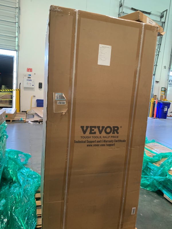 Photo 1 of ** FACTORY SEALED / UNTESTED  ** VEVOR Convertible Freezer/Refrigerator, 20.2 Cu.Ft Frost Free Upright Freezer with Temp Control Panel, Door Open too Long Alarm, Adjustable Shelves and LED, Standing Fridge for Kitchen, Office, Garage