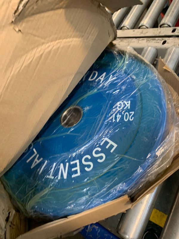 Photo 1 of ** ONLY 1 ** 2-Inch Olympic Bumper Plates, 1X 45LB Weight Plates, Perfect for Weightlifting and Strength Training, Multiple Weigh Available