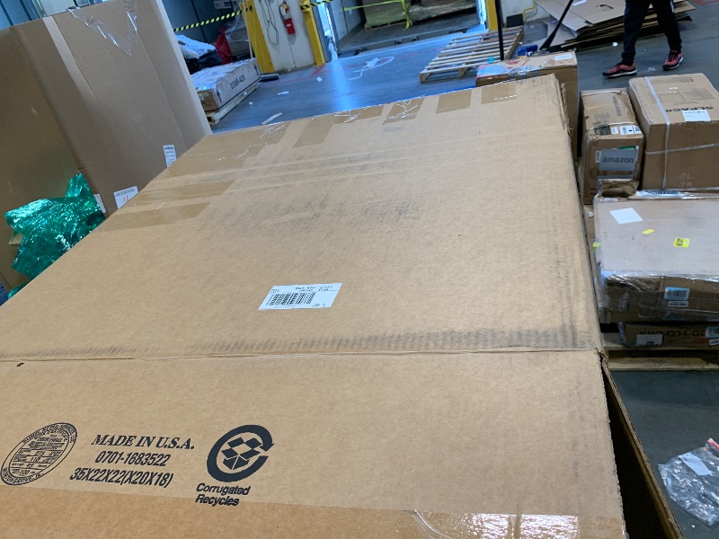 Photo 1 of ** USED** MAXYOYO Folding Sofa Bed, Convertible Sleeper Chair with Pillow Foldable Matress with Back Support, Portable Fold Out Chair Bed Comfy Floor Sofa Lounge for Living Room Bedroom, Navy, Single