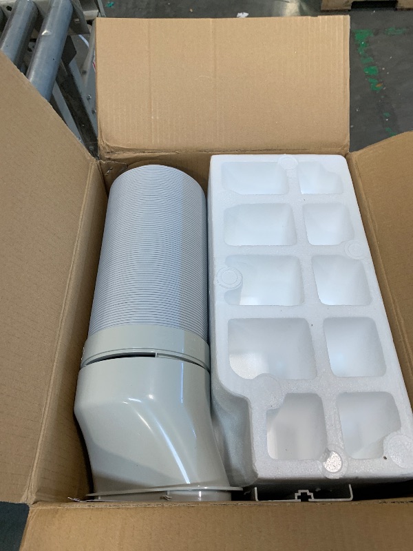 Photo 1 of ** USED / TESTED FUNCTIONAL / MISSING CONTROL **  SereneLife 3-in-1 Portable Air Conditioner with Built-in Dehumidifier Function,Fan Mode, Remote Control, Complete Window Mount Exhaust Kit