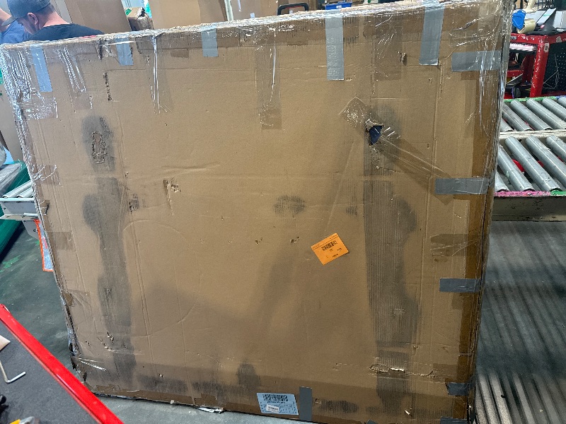 Photo 1 of ** USED/ TRUCK NEEDED FOR TRANSPORT ** JOOLA Inside Professional MDF Indoor Ping Pong Table with Quick Clamp Table Tennis Net and Post Set - 10 Minute Easy Assembly - Tournament Quality - Foldable with Single Player Playback Mode