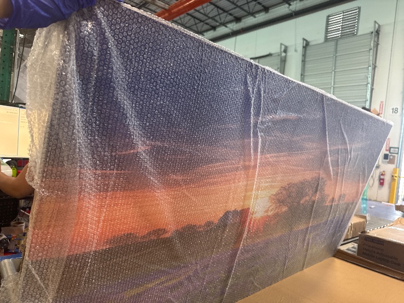 Photo 1 of ** NEW ** Large Canvas Wall Art Texas bluebonnet field sunrise Canvas Prints Framed Painting Modern Artwork Abstract Stretched Poster Home Decoration Unique Gift 30"x60"