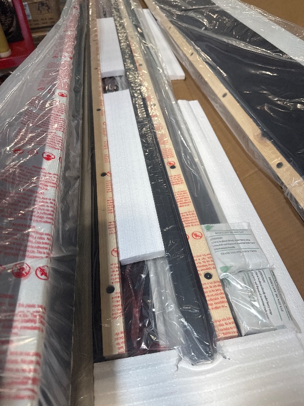 Photo 1 of ** NEW** Trundle Bed Twin, Queen Size Upholstered Platform Bed Frame, Pull Out Bed with Headboard, Wood Slat Support, for Bedroom, Living Room, Guest Room