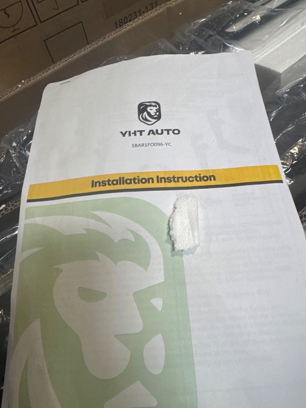 Photo 1 of ** NEW** YHTAUTO 6.25" Running Boards Side Steps Compatible with Ford Ranger 2019-2023, Crew Cab, Carbon Steel Black Powder, Truck Cab Side Step Rails Off-Road Exterior Accessories, Set of 2