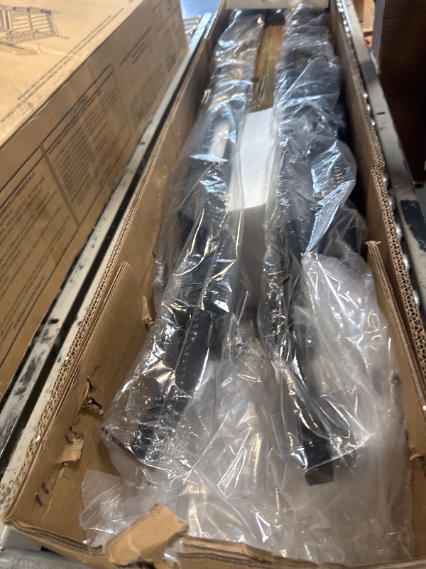 Photo 1 of ** NEW** YHTAUTO 6.25" Running Boards Side Steps Compatible with Ford Ranger 2019-2023, Crew Cab, Carbon Steel Black Powder, Truck Cab Side Step Rails Off-Road Exterior Accessories, Set of 2