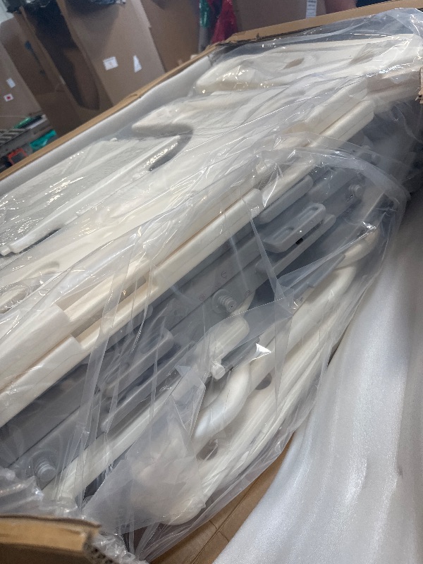 Photo 1 of ** NEW ** BIERUM 10 in 1 Toddler Slide, Baby Slide for Toddlers Age 1-3 with Ring Toss, Basketball Hoop and Bus Play House, Indoor Outdoor Playset Playground Beige Gray