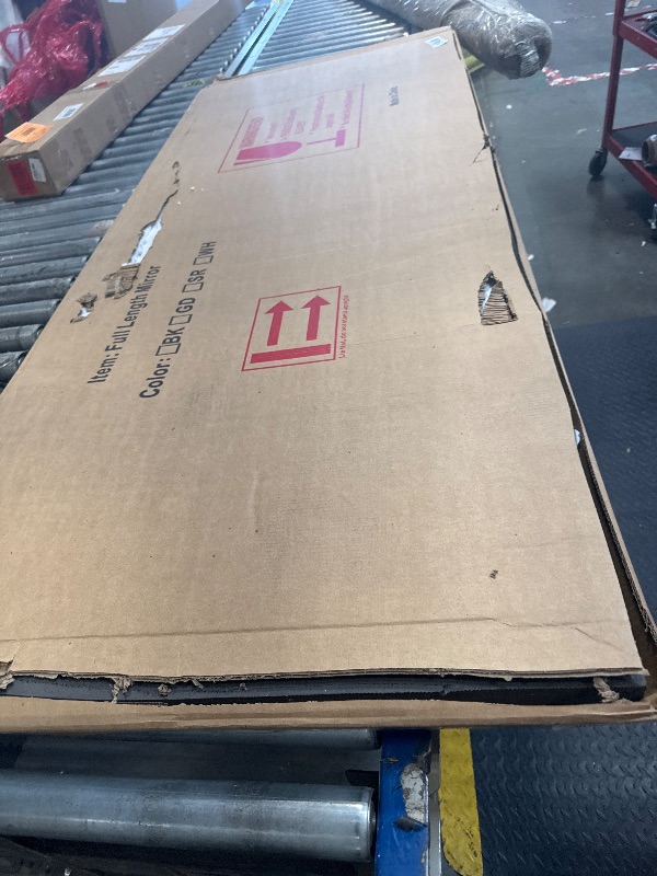 Photo 1 of ** NEW / INCLUDED HARDWARE ** Full Length Mirror with Stand, 68"×26" Teardrop Shape Floor Mirror, Large Stand Up Mirror, Standing Mirrors Full Length, Against Wall or Wall-Mounted Full Body Mirrors for Bedroom Living Room, Sliver