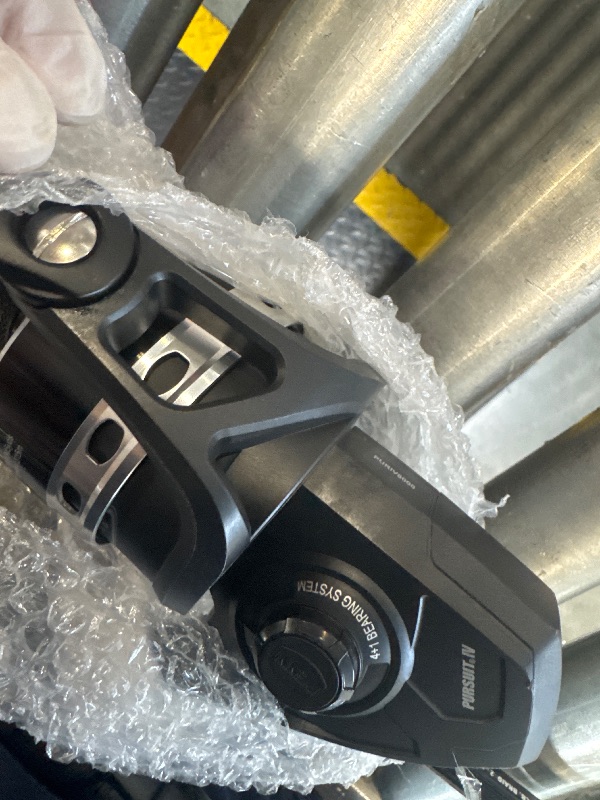 Photo 1 of ** NEW / NO PACKAGING ** PENN 10’ Pursuit IV 2-Piece Fishing Rod and Reel (Size 4000) Surf Spinning Combos, 10’, 2 Graphite Composite Fishing Rod with 5 Reel, Durable and Lightweight, Black/Silver