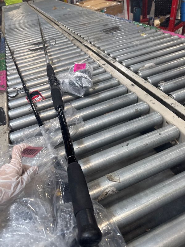 Photo 1 of ** NEW ** PENN 10’ Pursuit IV 2-Piece Fishing Rod and Reel (Size 4000) Surf Spinning Combos, 10’, 2 Graphite Composite Fishing Rod with 5 Reel, Durable and Lightweight, Black/Silver