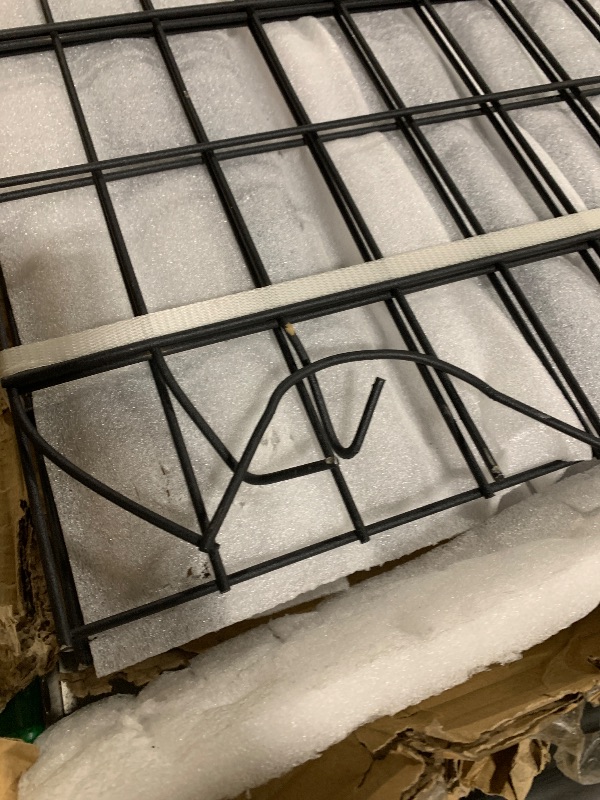 Photo 1 of ** USED / DAMAGE MAJOR BENT GRATE** VEVOR Storage Shelving Unit, 5-Tier Adjustable, 2000 lbs Capacity, Heavy Duty Garage Shelves Metal Organizer Wire Rack, Black, 60" L x 24" W x 78" H for Kitchen Pantry Basement Bathroom Laundry Closet