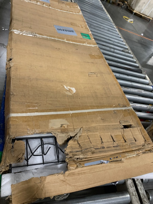 Photo 1 of ** USED / DAMAGE MAJOR BENT GRATE** VEVOR Storage Shelving Unit, 5-Tier Adjustable, 2000 lbs Capacity, Heavy Duty Garage Shelves Metal Organizer Wire Rack, Black, 60" L x 24" W x 78" H for Kitchen Pantry Basement Bathroom Laundry Closet