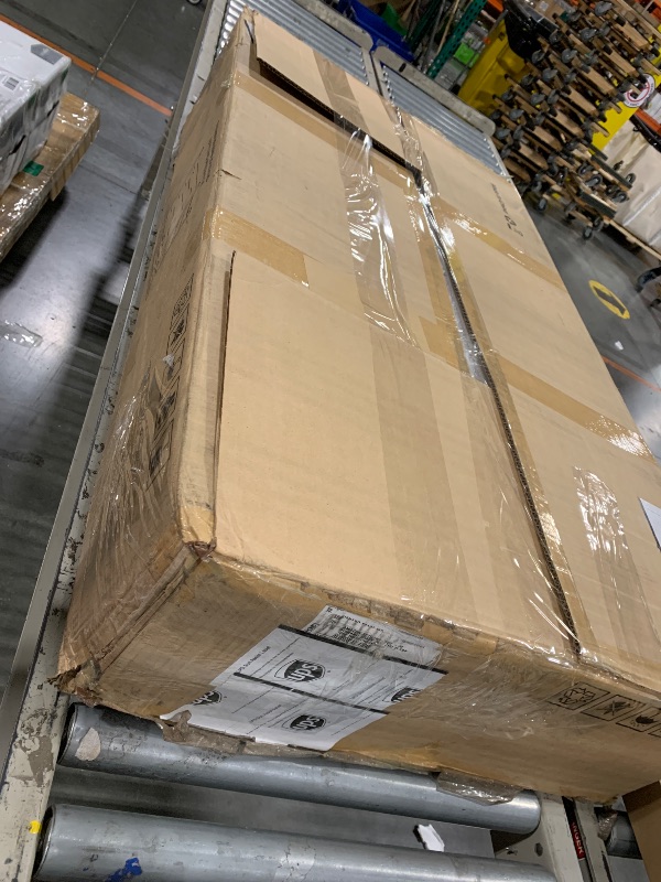 Photo 1 of ** USED / INCLUDED HARDWARE  ** Walsunny 43 inch Outdoor Propane Fire Pit 50,000 BTU Gas Fire Pit Table with Lid, Waterproof Cover, Rectangle Gas Firepit Table for Garden/Patio, CSA Certification