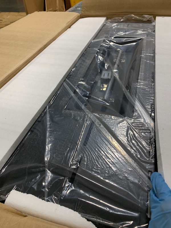 Photo 1 of ** USED / INCLUDED HARDWARE  ** Walsunny 43 inch Outdoor Propane Fire Pit 50,000 BTU Gas Fire Pit Table with Lid, Waterproof Cover, Rectangle Gas Firepit Table for Garden/Patio, CSA Certification