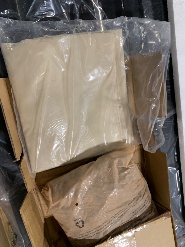 Photo 1 of ** USED / INCLUDED HARDWARE  ** Walsunny 43 inch Outdoor Propane Fire Pit 50,000 BTU Gas Fire Pit Table with Lid, Waterproof Cover, Rectangle Gas Firepit Table for Garden/Patio, CSA Certification