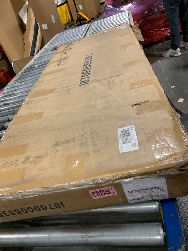 Photo 1 of ** NEW/ OPEN INSPECTION** Feonase Queen Size Bed Frame with Charging Station, Linen Upholstered Platform Bed Frame with Wingback Storage Headboard, Solid Wood Slats Support, No Box Spring Needed, Noise Free, Beige