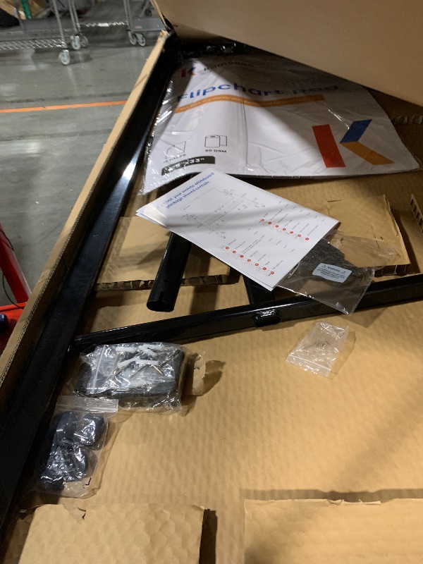 Photo 1 of ** USED/ DAMAGE MINOR** Rolling Dry Erase Board 70 x 36 - Large Portable Magnetic Whiteboard with Stand - Double Sided Easel Style Whiteboard with Wheels - Mobile Standing White Board for Office, Classroom & Home