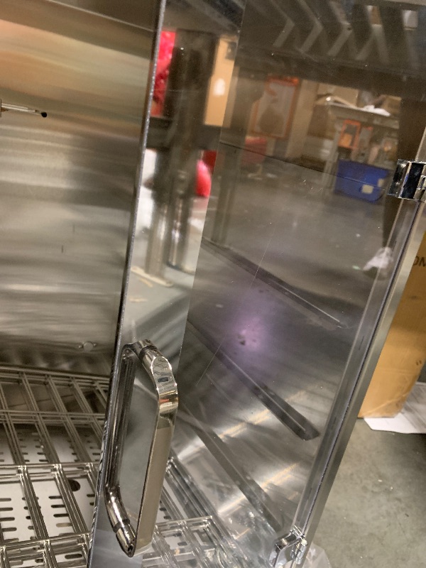 Photo 1 of ** TESTED FUNCTIONAL** 5-Shelf Electric Catering Hot Box Food Warmer Accommodating up to (10) 15" Pizza Boxes, Countertop Heated Holding Cabinet for Pretzels, Warming Machine for Home Commercial Use, 120V 600W