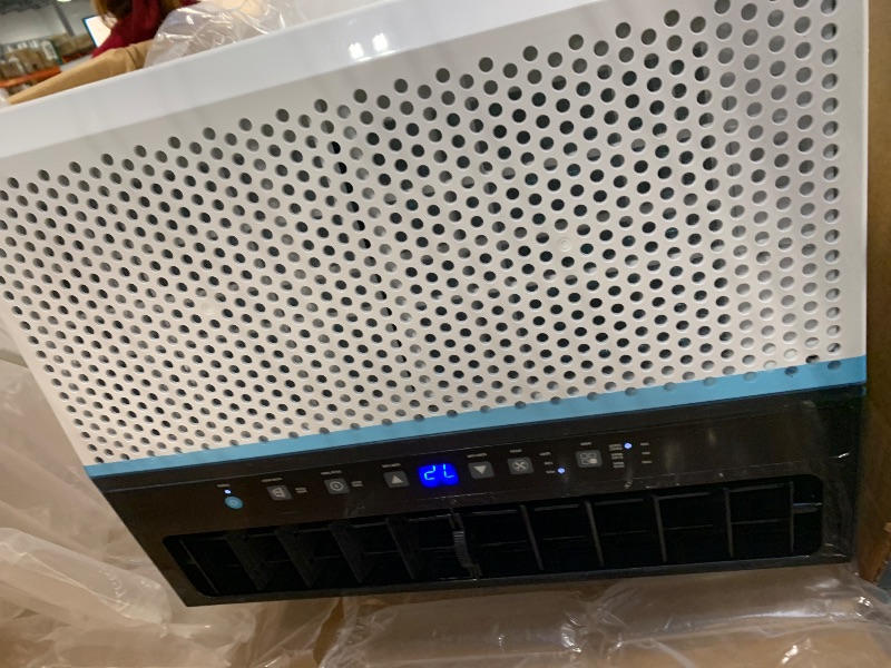 Photo 1 of ** USED / FUNCTIONAL TESTED ** 10000 BTU U-Shaped Window Air Conditioner, Window AC Unit for Room Cools Up 450 sq.ft, Saddle Air Conditioner with Cooling, Dehumidifier and 3 Fan Speeds, 24-hour Timer, Installation Kit