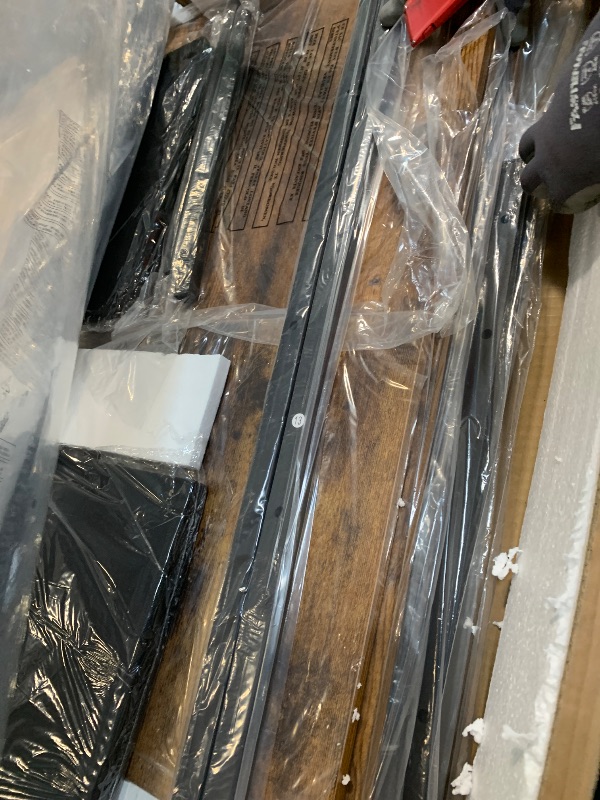 Photo 1 of ** NEW** Furologee 66” L Shaped Desk with Power Outlet, Reversible Computer Gaming Desk with File Drawer & 2 Monitor Stands for Home Office with Storage Shelves, Rustic Brown